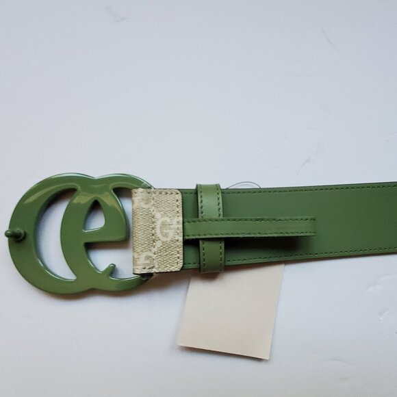 NWT Gucci GG Marmont GG print wide belt - size 85-34 - Picture 6 of 7
